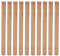 Sealing Wax Stick, 10Pcs Convenient Smokeless Flexible Hot Seal Sticks for DIY Wedding Invitation Decoration Envelopes Cards Wine Packages Gift Wrapping(Bronze gold)