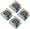 4Pcs 20A 300W Buck Converter Step Down Module DC 6-40V to 1.2-36V 20A 300W Adjustable Constant Current Voltage Regulator Power Supply Module with Short Circuit Protection Function