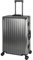 Travelhouse 100% Aluminium Reisekoffer Tokyo - Graphit L-72cm Hartschalenkoffer Reisetrolley 2X TSA Zahlenschloss 4 Doppelräder 360° Rollen Vol. 91L