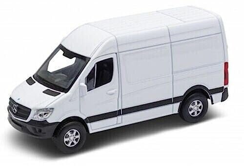 Kinsmart 5 Mercedes Benz White Sprinter Van