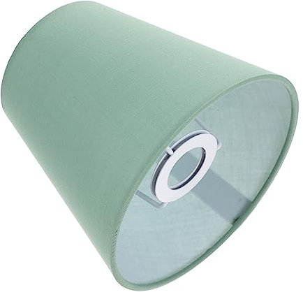 CALLARON Lámpara De Araña Pantalla Para Lámpara De Pared Candelabro Rústico Pequeña Pantalla De Lámpara Verde Pantalla De Tela Pantallas Para Lámpara Pantalla Sencilla Paño Material E14