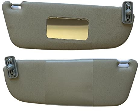 auto sonnenblende Für Chevrolet Für Corsa Für Montana Links Rechts 2 Stück Set Auto Innen Sonnenblende Mit Make-Up Spiegel 2001~2007 auto sonnenschutz