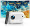 【3s Focus】Mini Projector, YABER 22000 lumen Portable Projector, 5G WiFi Bluetooth 5.2, ±40° Keystone Correction, 300 Display, Projector for Festive Gifts Compatible with TV Stick/HDMI/iOS/Android