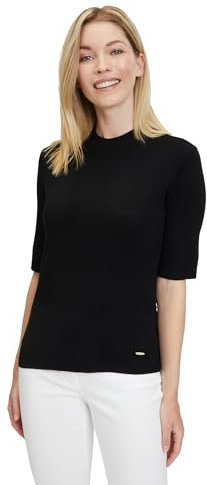 Betty & Co Damen 5015/3275 Pullover, Schwarz, 42