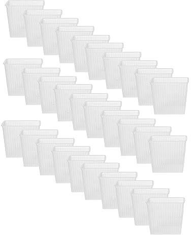 30 x Käseform 8.2 x 6.3cm – Variationen | Kunststoff-Käseform | Korb für Käse