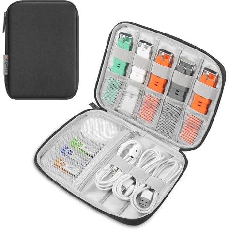 HAWEEL Caja de almacenamiento para accesorios de reloj inteligente, organizador de correa de reloj, compatible con Apple Watch Band Case Organizador y otros accesorios electrónicos