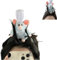 Ratatouille Haarband für Damen, Cartoon-Maus, Haarnadel, Plüschpuppe, Kopfschmuck, Stofftier-Kostüm, Requisiten, Geschenk für Weihnachten, Freunde, Abschlussfeier