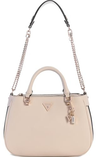 GUESS Fedora Shoulder Satchel Bone