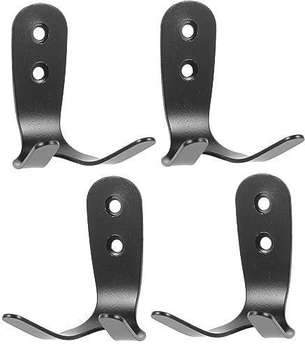 TINEASUR 4 Stück Edelstahl Zaunhaken Pool Aufhänger Tür Handtuchhalter Schwimmende Garderobe Pool Haken Für Kleidung Haken Für Außenpools Wandhaken Für Den Außenbereich Wand