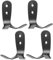 TINEASUR 4 Stück Edelstahl Zaunhaken Pool Aufhänger Tür Handtuchhalter Schwimmende Garderobe Pool Haken Für Kleidung Haken Für Außenpools Wandhaken Für Den Außenbereich Wand