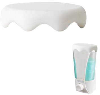 Onperpoe Schutzabdeckung Deckel Seifenspender Verschluss Kappe Nachfüller Deckel Verschlussdeckel Ersatz Ersatzteile Reparatur Wartung Nachfüllung (Weiß)