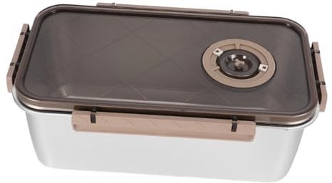 OKUMEYR Schärfer Wiederverwendbare Gefrierboxen Kühlschrankbehälter Frischekonservierungsboxen Lebensmittelbehälter Für Die Küche Luftdichte Lebensmittelboxen Gemüsekisten Rostfreier Stahl