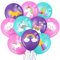 DazzJoy 18 Stück Einhorn Luftballon Tiere Ballons, Einhorn Tier Luftballons Tiere Kindergeburtstag Deko, Einhorn Helium Ballon Tiere für Einhorn Party Deko, Unicorns Geburtstag Party, Party Animals