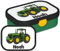 Mepal Personalisierte Brotdose mit Namen - Bento Lunchbox für Kinder - Traktor - Geeignet für bis zu 4 Butterbrote - BPA-frei & Spülmaschinenfest - 750 ml - Traktor Cartoon