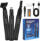 Nasenhaartrimmer 3 in1 Nasenhaartrimmer Herren Nasenhaarschneider Ohrhaarschneider USB Wiederaufladbar Professionelle Ohrenhaartrimmer für Nasenhaare & Augenbrauen & Ohrenhaare für Damen und Herren