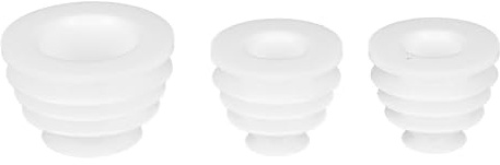 easyPART passend für Ecovacs 201-2453-0037 Wassertankdichtung (3-teilig) | für Staubsauger-Roboter, Dichtung, Wassertank, Dichtungsring, Silikon, Saugroboter, Wischroboter, Zubehörteil Wassertank