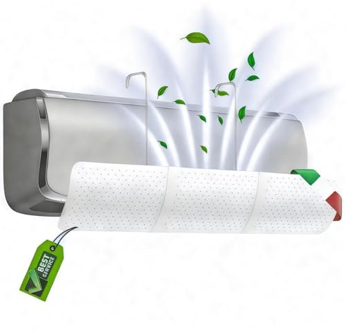 TEMET INT Deflettore Condizionatore Universale e Regolabile per Casa e Ufficio - Deviatore Aria Condizionatore Fredda e Calda Per il Benessere