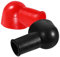 DIYEAH 2Pcs Battery Terminal Protector Covers Negative Positive Insulation Caps Lightweight Battery Terminal Shims for Use Prevent Circuits and Terminal Wear