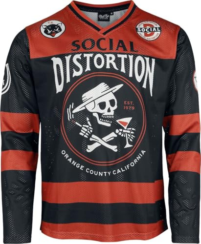 Social Distortion Hockey Jersey Männer Trikot Multicolor