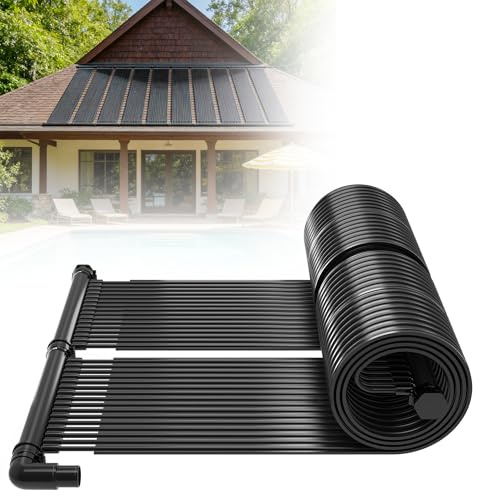 YZNAHRE Solar Poolheizung solar heizung Komplettset 70 x 300 cm, Umweltfreundlicher Solarkollektor