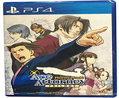 Classic Officials Phoenix Wright: Ace Attorney Trilogy 1, 2 & 3 (Import) 1180222 Schwarz
