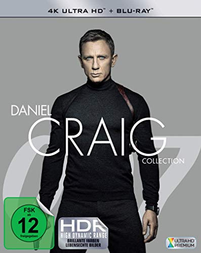 James Bond: Daniel Craig Collection (4 4K Ultra-HD & 4 Blu-ray)
