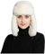Unisex Fliegermütze aus Pelz Moda Russia Wintermütze Cosacco aus warmem Fell mit dicken Ohrenklappen Mehrfarbig Color 07 One size