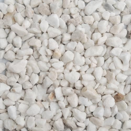 Polar White Chippings | 8mm - 11mm | 20kg | Aggregates, Garden Pebbles, Garden Chippings, Driveway Stones/Sealer