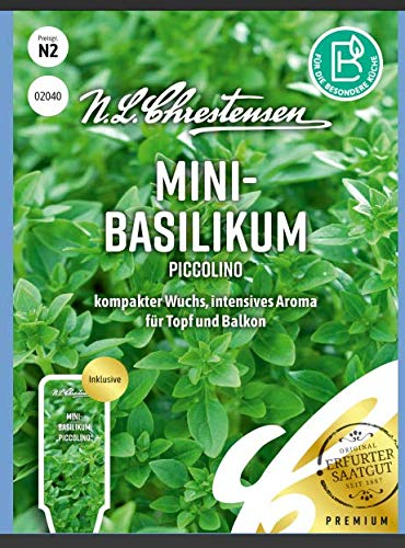 Mini-Basilikum Piccolino N.L.Chrestensen Samen 2040