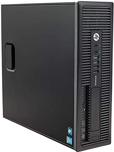 HP Eliallemank 800 G1 SFF PC Core i5 (4.Gen), 8 Go RAM, 240 Go SSD + 1 To HDD, DVD-RW - Win 10 Prof. (reconditionné)