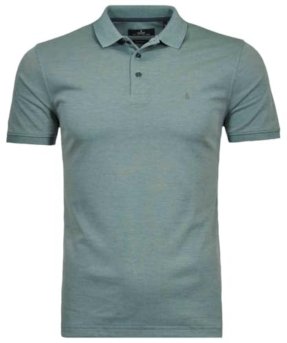 RAGMAN Herren Softknit-Polo modern fit Salbei-344, 4XL