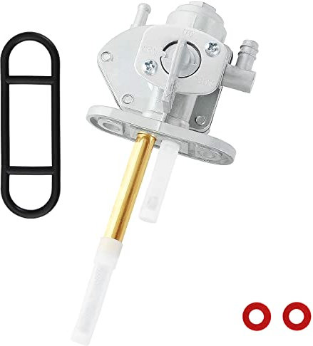 SOAJEE Válvula de grifo de combustible para tanque de gas compatible con Yamaha Big Bear 250 350 Banshee Blaster 200 Grizzly 450 600 660 Kodiak 400 Moto-4 350 Wolverine Raptor 660 YFM250 YFM350 YFM600