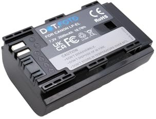 Dot.Foto LP-EL Premium 7.2v / 2600mAh Rechargeable Battery for Canon Speedlite EL-1, EL-5 flashgun
