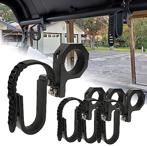 SUNPIE UTV Jagdwerkzeuge Rack Mount Schaufel Bogen Aufbewahrungshalter kompatibel mit Polaris RZR Ranger General Can-Am Kawasaki Pioneer Talon Schneemobil-Golfwagen für 3,8 cm bis 5,1 cm Bar