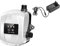 JISADER Bomba Elevadora de Presión de Agua Controlador de Presión Portátil Silencioso DC 24V 150PA Bomba de Agua Duradera Sin Escobillas para Baño Calentador, Blanco, Individual