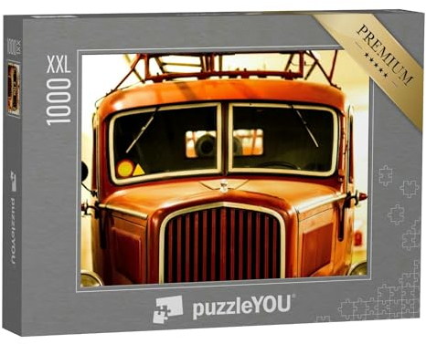 Puzzle 1000 Teile XXL „Retro-Feuerwehrauto“ – aus der Puzzle-Kollektion Feuerwehr