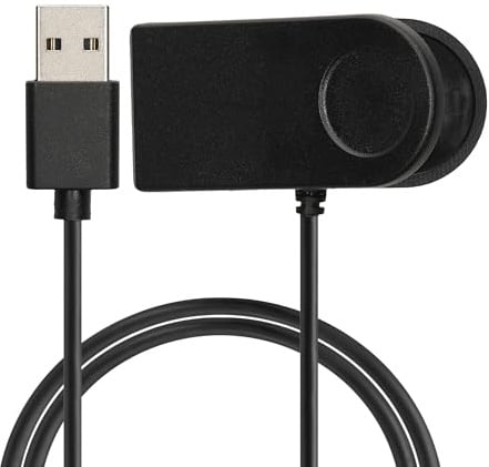 kwmobile Smartwatch Ladekabel für GolfBuddy Aim W12 USB Ladekabel für Smartwatch - Smart Watch Aufladekabel - Fitnesstracker Ersatzkabel - Schwarz