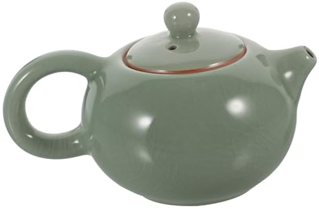 Mikinona Tetera De Ceramica Tetera Estufa Juego De Te De Porcelana Gongfu Cafetera De Ceramica Beber Te Tetera De Porcelana Tetera Japonesa Teteras Tetera Pequena Manual Ceramica Viajar