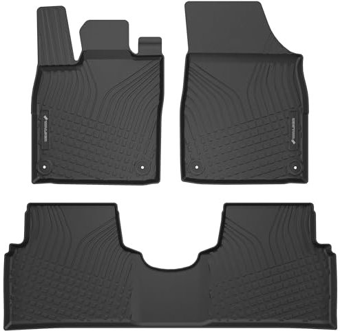 Walser Premium Fussmatten Auto für VW ID.3 (E11, E12) 11/2019-Heute, 100% passgenaue Gummimatten Auto - Made in EU, robuste Fußmatten Auto, Auto Fußmatten