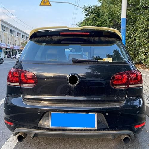 Spoiler posteriore per Golf 6 GTI O. Style nero lucido 2008-2013 AutoVision