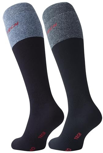 Cotton Prime 2 Paar Herren Thermo Kniestrümpfe Winter Vollfrottee Strümpfe, Gr. 39-42