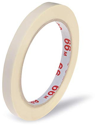 VEPATIM 32 Klebeband Markierungsband Beutelverschluss PVC 66m x 9mm transparent