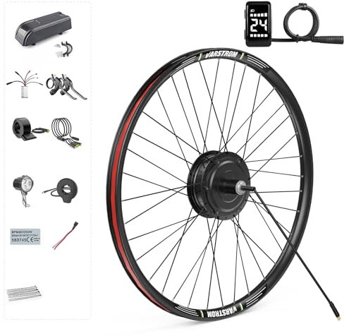 Bafang 48V500W 700C Hinterradnabenmotor-Kit G020 Ebike Umbausatz mit DZ40 Digitalanzeige & PAS-Smart-Controller