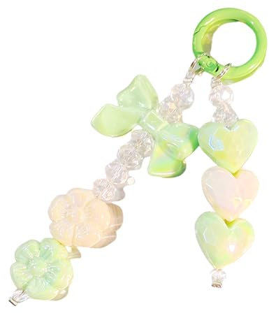 carotoe Beaded Phone Strap Multipurpose Decoration Trendsetting Beaded Phone Cord For Smartphones Daily Travel Use
