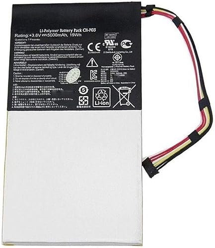 3,8 V, 5000 mAh; C11-P03 Laptop Battery Compatible para ASUS Padfone 2 (A68) Tablet PC