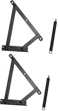CANIGHT 1 Paar Hardware Scharniere Für Klappbetten, Falltürscharniere, Feststellscharnier, Eckschrankscharnier, Und Hebescharniere, Scharnier Für Türen, Hebetürscharniere,