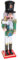 PRETYZOOM Ornamento Schiaccianoci burattino schiaccianoci bambola schiaccianoci decorazione schiaccianoci desktop figure di schiaccianoci per le vacanze statue di natale Di legno Verde