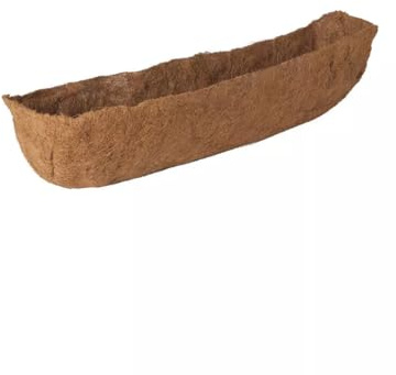 Muddy Hands Trough Wall Basket Coco Liner Pre Formed Coir Fibre Garden Replacement Planter Insert (1, 36 (90cm))