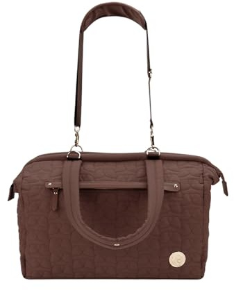 [Psdndeww] Tragbare Wickeltasche für Mama mit durchdachter Innenaufteilung, Braun