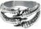 etNox hard and heavy Claw Unisex Ring Standard S Edelstahl Gothic, Rockwear